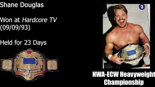 ECW Championship History (1992-2010)
