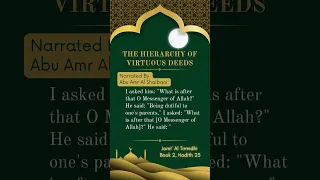 Which is the Most VIRTUOUS Deed? 🎓