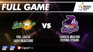 2021 PVL OPEN CONFERENCE | STA. LUCIA LADY REALTORS VS CHOCO MUCHO FLYING TITANS | JULY 23 2021
