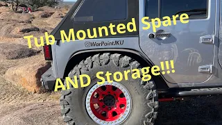 WHAT IS THE BEST WAY TO CARRY A SPARE TIRE? - Rear Mounted Spare and Keep Cargo Space!!!