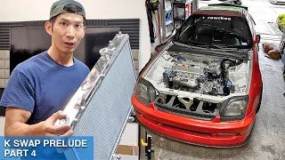 Installing the Ultimate K Swap Radiator - 5th Gen Prelude