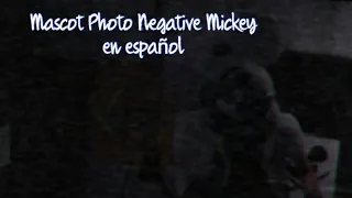 FNATI 2020 mascot Photo Negative Mickey en español