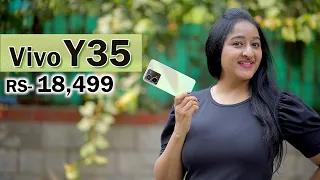 Vivo Y35 - Unboxing & Overview in HINDI ( Indian Retail Unit)