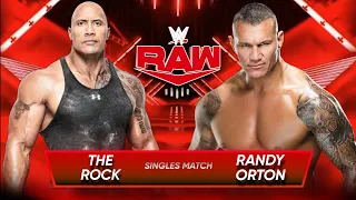 WWE 2K23 - The Rock VS Randy Orton | WWE Raw