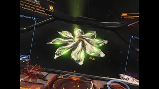 Elite Dangerous - Close-up scan of a Thargoid
