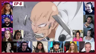 One Punch Man Season 1 Episode 6 Reaction Mashup | ワンパンマン Episode 6