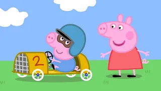 George's Racing Car 🏎 | Peppa Pig Official Full Episodes