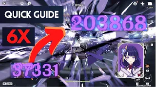 How to 6X your C0 Raiden damage, LITERALLY.