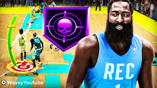 JAMES HARDEN "OFFENSE HEAVY POINT" BUILD is DOMINATING the REC on NBA 2K24..