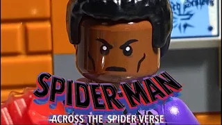 Miles is the Prowler | Across the Spiderverse Earth 42 LEGO Scene