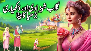 Gulab Shehzadi aur Dukhi Burdhiya ka Beta  || Rose princess and The son of miserable old woman