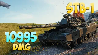 STB-1 - 6 Frags 10.9K Damage - A little bit! - World Of Tanks