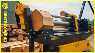 Amazing Homemade Firewood Processing Machine, Super Fast Wood Cutting Machine On Another Level 🪓19