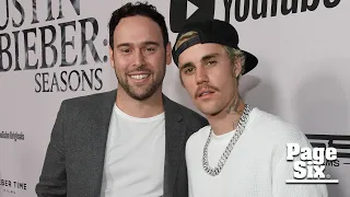 Justin Bieber shuts down rumors he’s splitting from longtime manager Scooter Braun