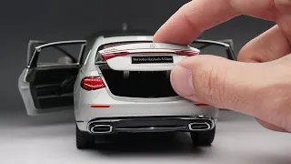 Unboxing of Mercedes S-CLASS W223 1:24 Scale Diecast Model Car