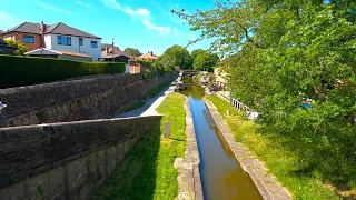 Peak Forest Canal Walk, English Countryside 4K