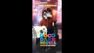 Lego Disney Pixar Coco Dark Miguel Custom Minifigure (unofficial) Miguel goes Loco #shorts
