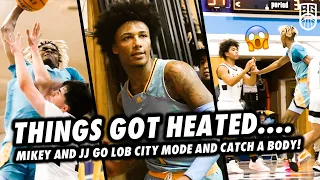 THIS GAME GOT HEATED! Mikey Williams & JJ Taylor Put on a DUNK FEST In Hostile Environment!!!