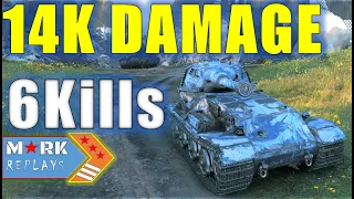 VK 72. 01 (K) : 14K DMG , 6Kills - World of Tanks -
