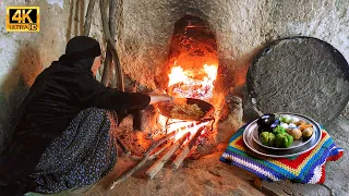 Village Vlog: Cooking Dolmeh Bademjan stuffed With(Beef mince) in Country House