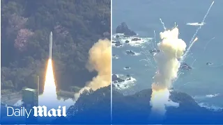 Japan’s Space One rocket explodes moments after launch