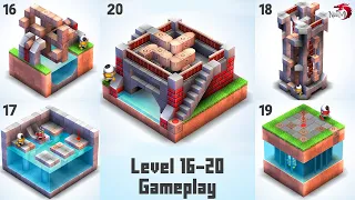 Mekorama - Level 16 to 20 - Walkthrough Gameplay Guide