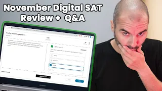 November Digital SAT Review + Q&A Session - SATCC Test #2