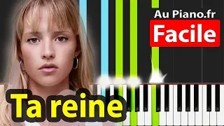 Angèle Ta Reine - Piano Facile Aupiano.Fr