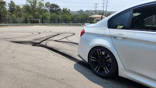 Bmw F80 M3 Competition Burnouts!! Donuts!! Spinning!! Smoke Machine!!