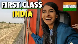 INDIA FIRST CLASS train is not what we expected!  🇮🇳