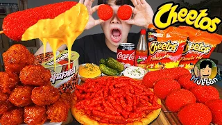 ASMR MUKBANG | CHEETOS CHEESE PIZZA & FRIED CHICKEN & HOT DOG | EATING SOUND ! | GONGSAM 이공삼