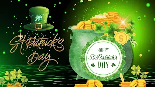 Happy St Patrick's Day TV Background