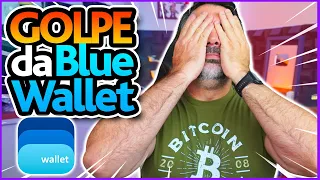 ⚠️ GOLPE DA CARTEIRA BLUEWALLET - Carteira preta da Blue Wallet