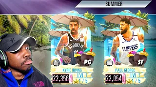 PINK DIAMONDS IN SUMMER PACK OPENING! NBA 2K Mobile Season 2 Gameplay Pack Opening Ep. 28