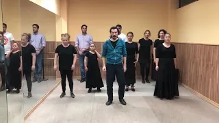 Todo se puede bailar con pasos de FLAMENCO... Grupo Iniciación