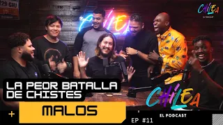 LA PEOR BATALLA DE CHISTES MALOS (Ft. Moreno Venezolano, Novelpoppys, Los Muchachones, DomiChino)