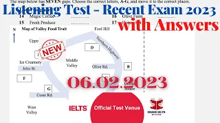 IELTS Listening Actual Test 2023 with Answers | 06.02.2023