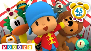 🎪  THE GREATEST SHOW - Pocoyo and The Space Circus 👏 | VIDEOS and CARTOONS for kids