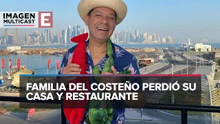 El restaurante del “Costeño” quedó en ruinas por el Huracán Otis