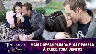 Triunfo do Amor - Maria Desamparada e Max passam á tarde juntos