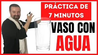 REIKI + LEY  DE ATRACCIÓN TÉCNICA PODEROSA EL VASO CON AGUA