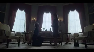 The Iron Lady and Queen Elizabeth first meet - The Crown (2020) S04xE01