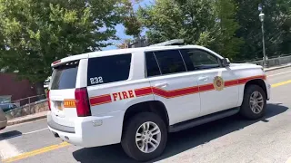 North White Plains Engine 74 Car 2321 Returning to Headquarters While Covering For Harrison