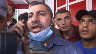 Moment Gaza man receives IDF warning to evacuate building before airstrike