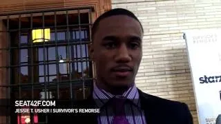 Jessie T Usher Interview Survivor's Remorse