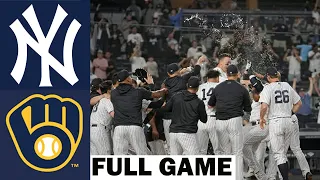 New York Yankees vs Milwaukee Brewers [FULL GAME] Apr 27, 2024 - MLB Highlights | MLB Season 2024