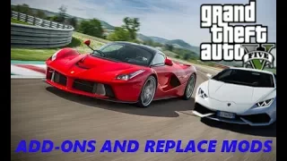 HOW TO INSTALL ADD-ON CARS AND REPLACE CARS IN GTA 5