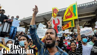 Sri Lanka police use teargas at protests over economic crisis