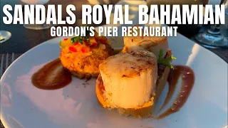 DINING REVIEW: Gordon's Pier Restaruant at Sandals Royal Bahamian | Nassau, Bahamas