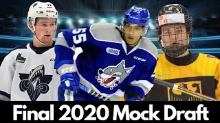 My MAY 2020 NHL Mock Draft (Top 10 Rankings)